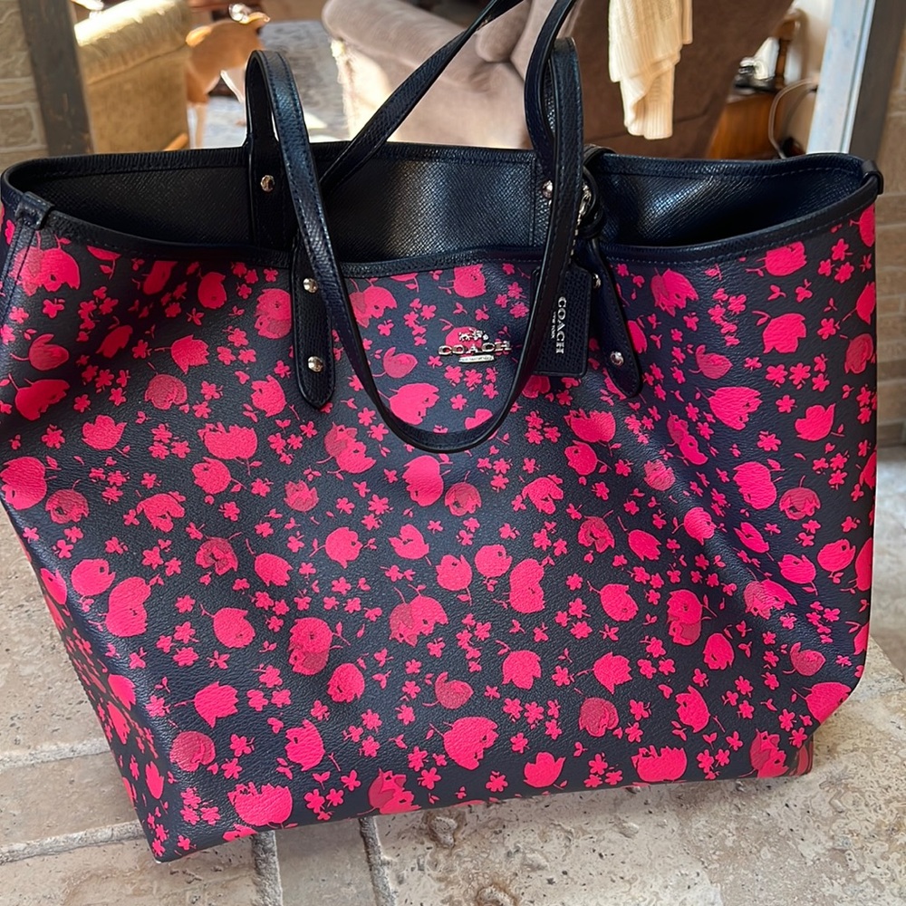 Coach Reversible Tote Purse
